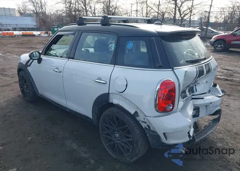 2016 Mini Countryman Cooper S z USA, uszkodzony, nr VIN WMWZC3C56GWT11282